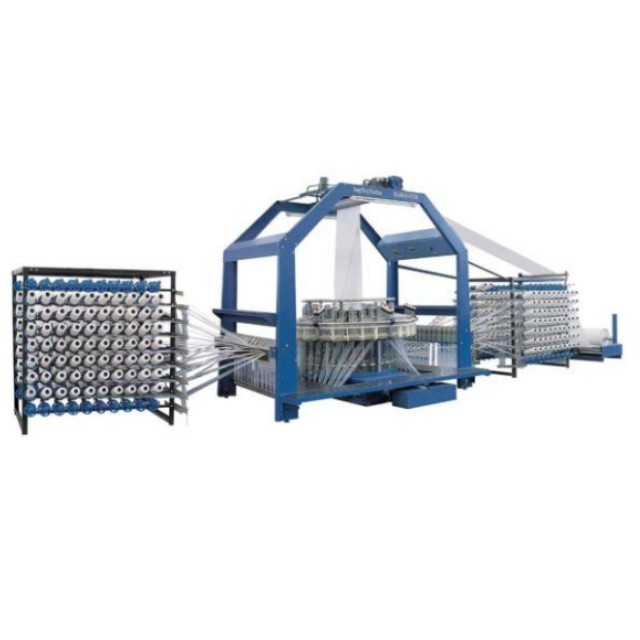 Full automatic Four shuttles circular loom For PP woven sack rice cement bag making machine and Woven bag